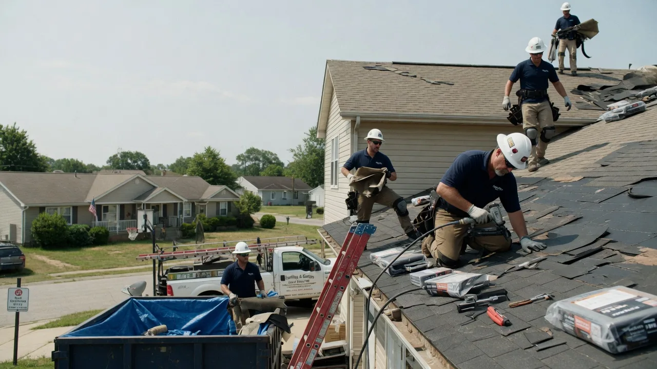 Roof Replacement in Nunnelly, TN near me